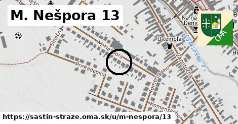 M. Nešpora 13, Šaštín-Stráže