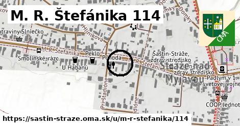 M. R. Štefánika 114, Šaštín-Stráže