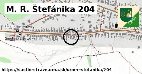 M. R. Štefánika 204, Šaštín-Stráže