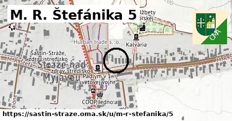 M. R. Štefánika 5, Šaštín-Stráže