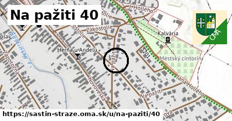 Na pažiti 40, Šaštín-Stráže