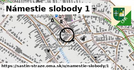 Námestie slobody 1, Šaštín-Stráže