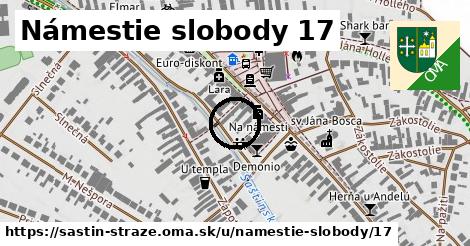 Námestie slobody 17, Šaštín-Stráže