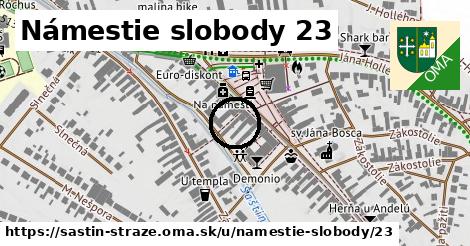 Námestie slobody 23, Šaštín-Stráže