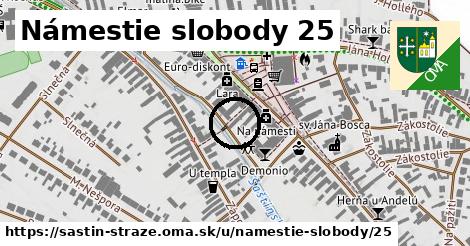 Námestie slobody 25, Šaštín-Stráže