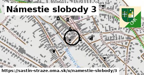 Námestie slobody 3, Šaštín-Stráže