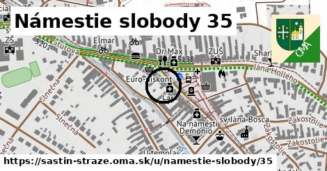 Námestie slobody 35, Šaštín-Stráže