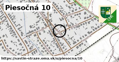 Piesočná 10, Šaštín-Stráže