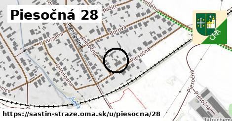 Piesočná 28, Šaštín-Stráže