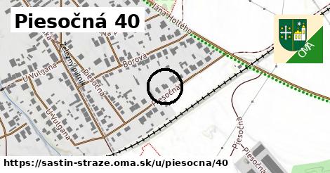 Piesočná 40, Šaštín-Stráže