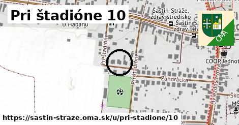 Pri štadióne 10, Šaštín-Stráže