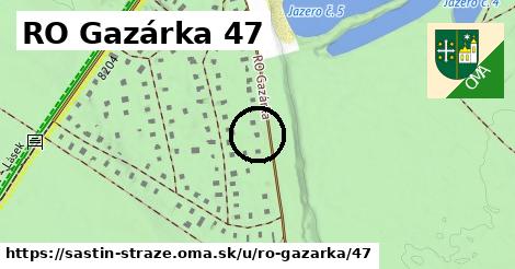 RO Gazárka 47, Šaštín-Stráže