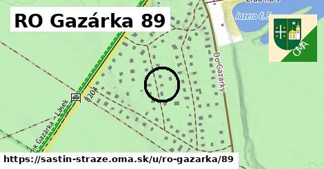 RO Gazárka 89, Šaštín-Stráže