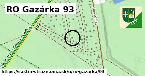 RO Gazárka 93, Šaštín-Stráže