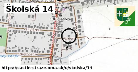 Školská 14, Šaštín-Stráže