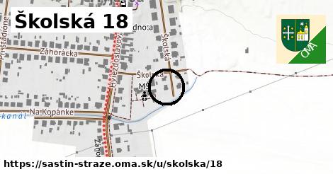 Školská 18, Šaštín-Stráže