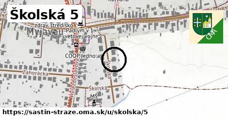 Školská 5, Šaštín-Stráže