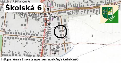 Školská 6, Šaštín-Stráže