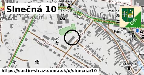 Slnečná 10, Šaštín-Stráže