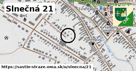 Slnečná 21, Šaštín-Stráže