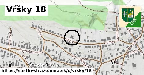 Vŕšky 18, Šaštín-Stráže