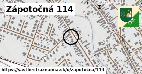 Zápotočná 114, Šaštín-Stráže