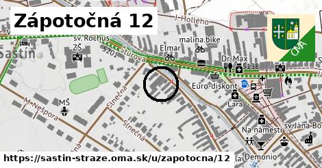 Zápotočná 12, Šaštín-Stráže