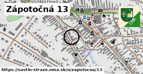 Zápotočná 13, Šaštín-Stráže