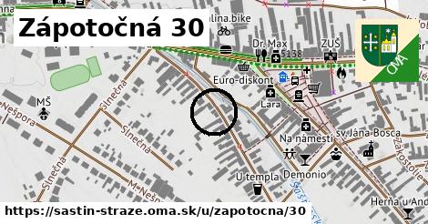 Zápotočná 30, Šaštín-Stráže