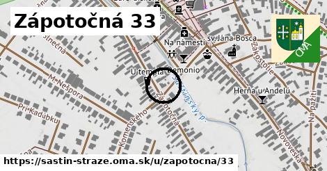 Zápotočná 33, Šaštín-Stráže