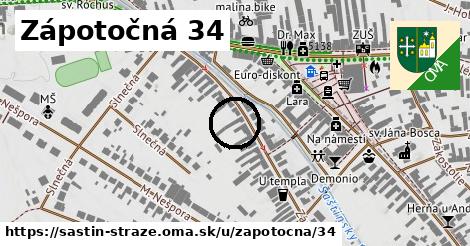 Zápotočná 34, Šaštín-Stráže