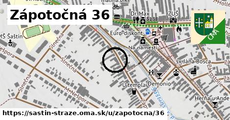 Zápotočná 36, Šaštín-Stráže