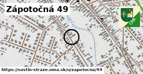 Zápotočná 49, Šaštín-Stráže