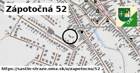 Zápotočná 52, Šaštín-Stráže