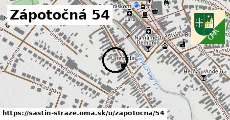 Zápotočná 54, Šaštín-Stráže