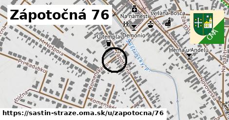 Zápotočná 76, Šaštín-Stráže