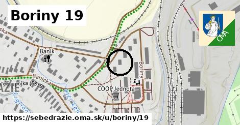 Boriny 19, Sebedražie