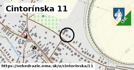 Cintorínska 11, Sebedražie