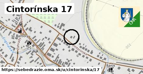 Cintorínska 17, Sebedražie