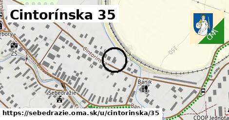 Cintorínska 35, Sebedražie