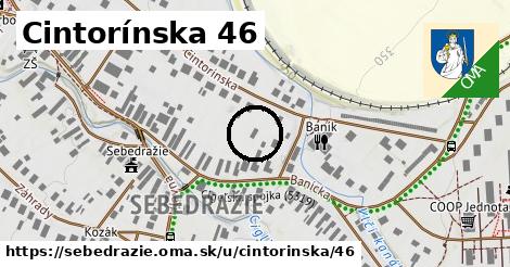 Cintorínska 46, Sebedražie