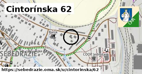 Cintorínska 62, Sebedražie