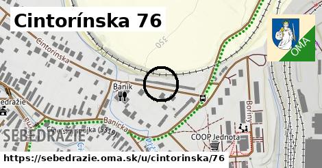 Cintorínska 76, Sebedražie