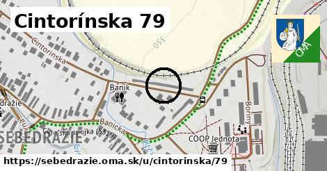 Cintorínska 79, Sebedražie