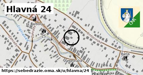 Hlavná 24, Sebedražie