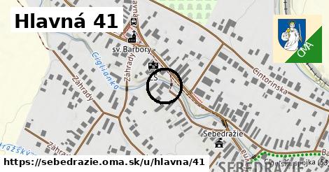 Hlavná 41, Sebedražie