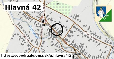 Hlavná 42, Sebedražie