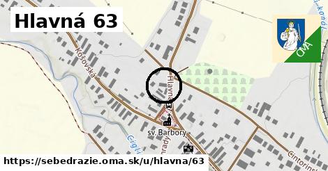 Hlavná 63, Sebedražie