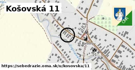 Košovská 11, Sebedražie