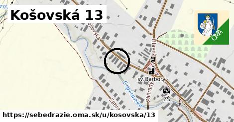 Košovská 13, Sebedražie